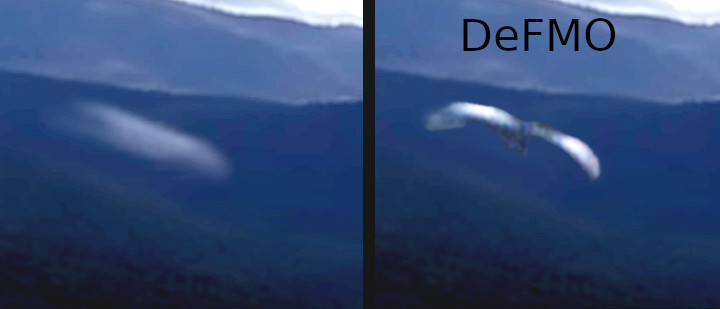 DeFMO identifikace UFO